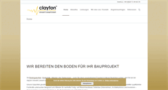 Desktop Screenshot of clayton.de