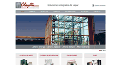 Desktop Screenshot of clayton.es